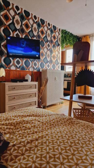 Studio 2 Pers Aux Inspirations 60S Chalon-sur-Saône Extérieur photo